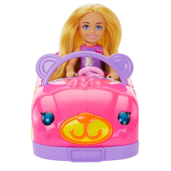 Barbie Chelsea With Bear Convertible And Teddy Bear - Picture 2 of 5